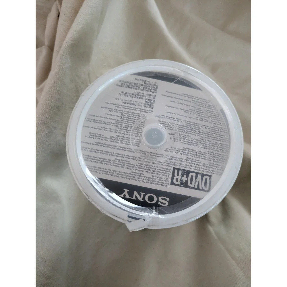 Sony AccuCORE DVD+R 4.7GB 120min 16x Blank 100 Pack Spindle 100DPR47SP NEW